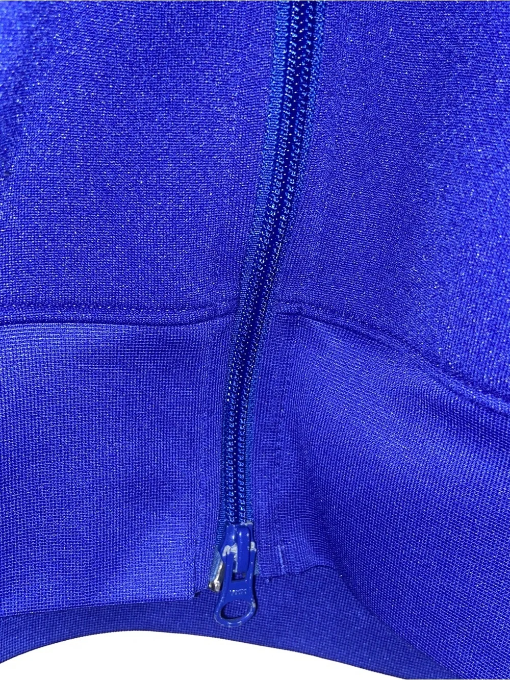 Nike Track Jacket Mens Large RN #56323 CA# 05553 Zip Striped Vtg Y2K Royal Blue